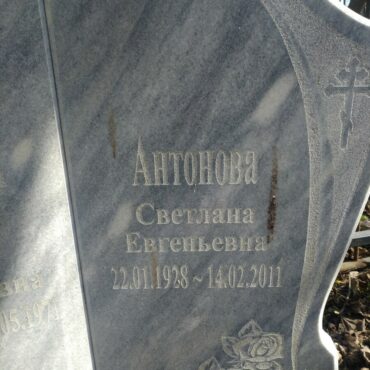 Антонова Светлана Евгеньевна