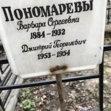 Пономарев Дмитрий Георгиевич