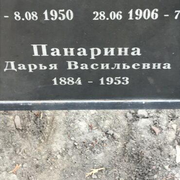 Панарина Дарья Васильевна