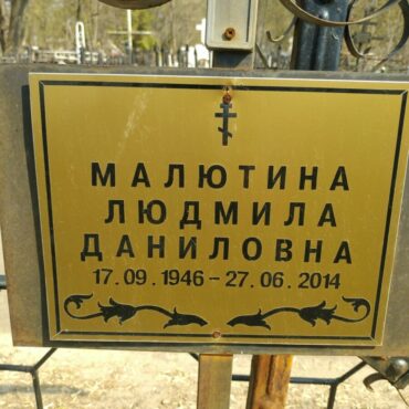 Малютина Людмила Даниловна