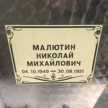 Малютин Николай Михайлович