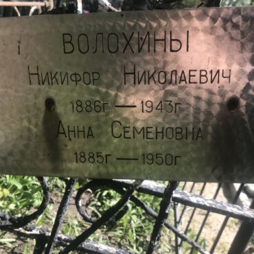 Волохина Анна Семеновна