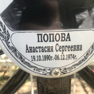 Попова Анастасия Сергеевна