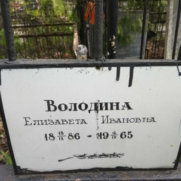 Володина Елизавета Ивановна