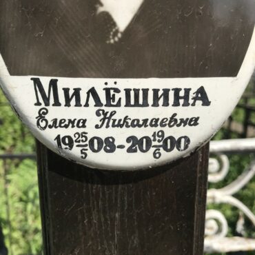 Милёшина Елена Николаевна