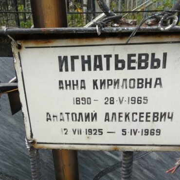 Игнатьева Анна Кириловна