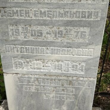 Терентьева Антонина Ивановна