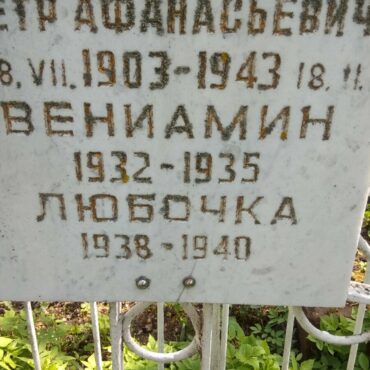 Андрианова Любочка