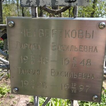 Четверткова Лариса Васильевна