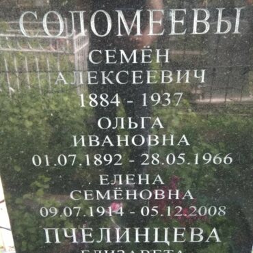 Соломнеева Ольга Ивановна