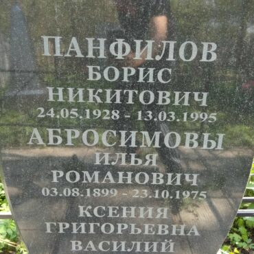 Абросимов Илья Романович