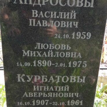 Андросова Любовь Михайловна