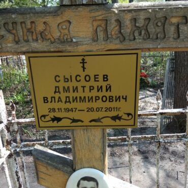Сысоев Дмитрий Владимирович