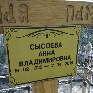 Сысоева Анна Владимировна