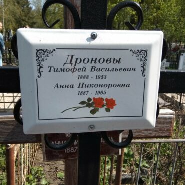 Дронова Анна Никоноровна